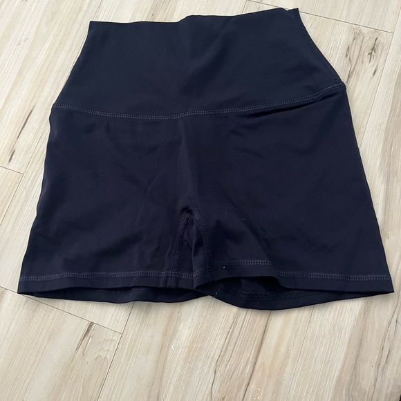 Garage Black High-Waist Shorts - Picture 1 of 3